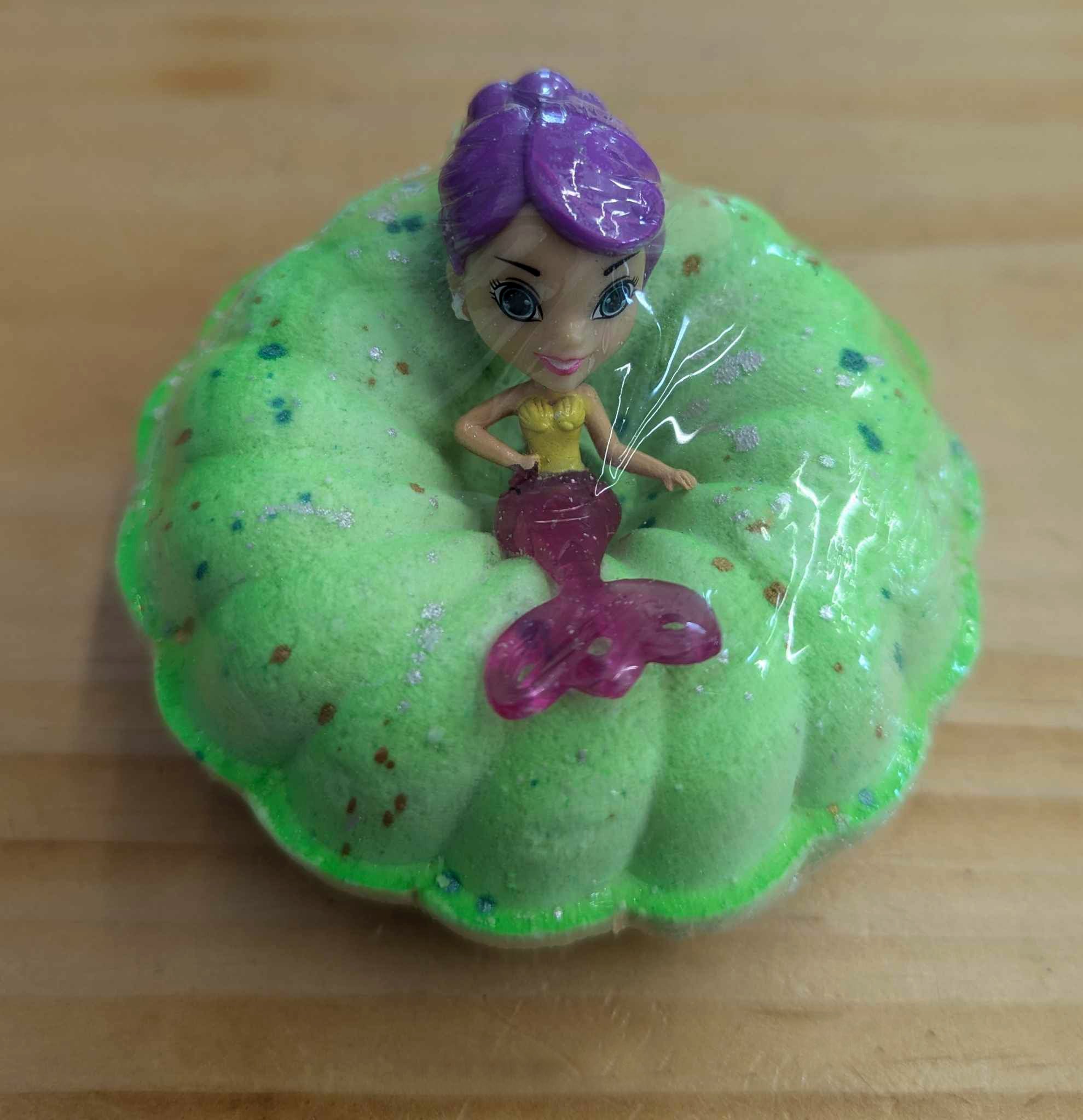 Bombe de bain effervescente - Sirène (Jouet) - Fruit des Caraïbes